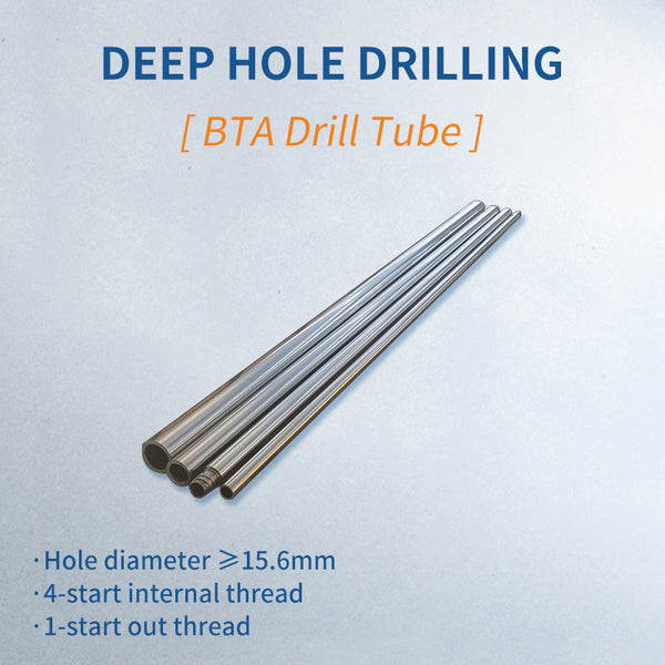 BTA Drill Tube for BTA Deep Hole Drilling & Boring Machine